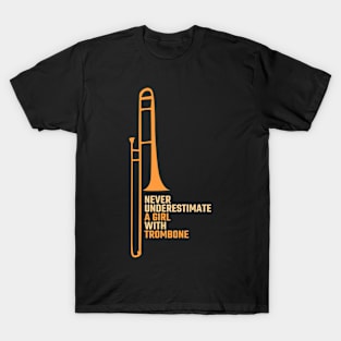 trombone girl T-Shirt